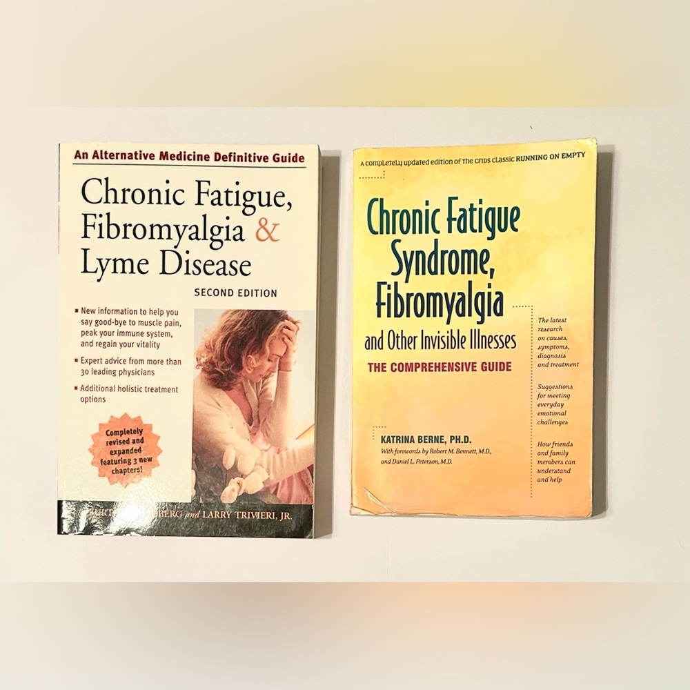 Set of 2 Chronic Fatigue and Fibromyalgia Books